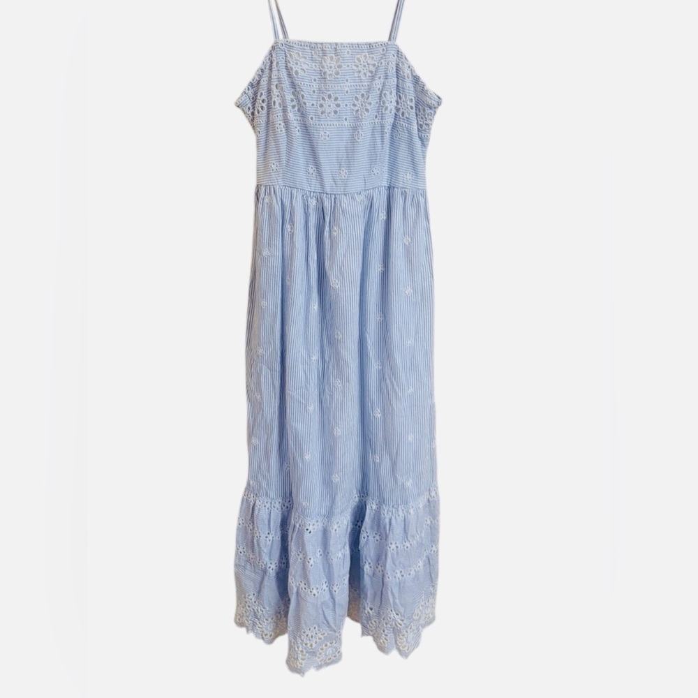 Japna Light Blue Maxi Dress